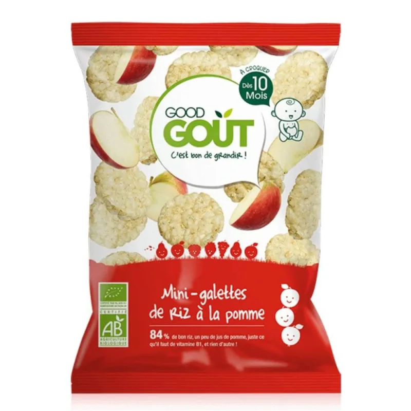 Good Gout Mini prăjituri cu orez organic De la 10 luni 40g — preț și oferte