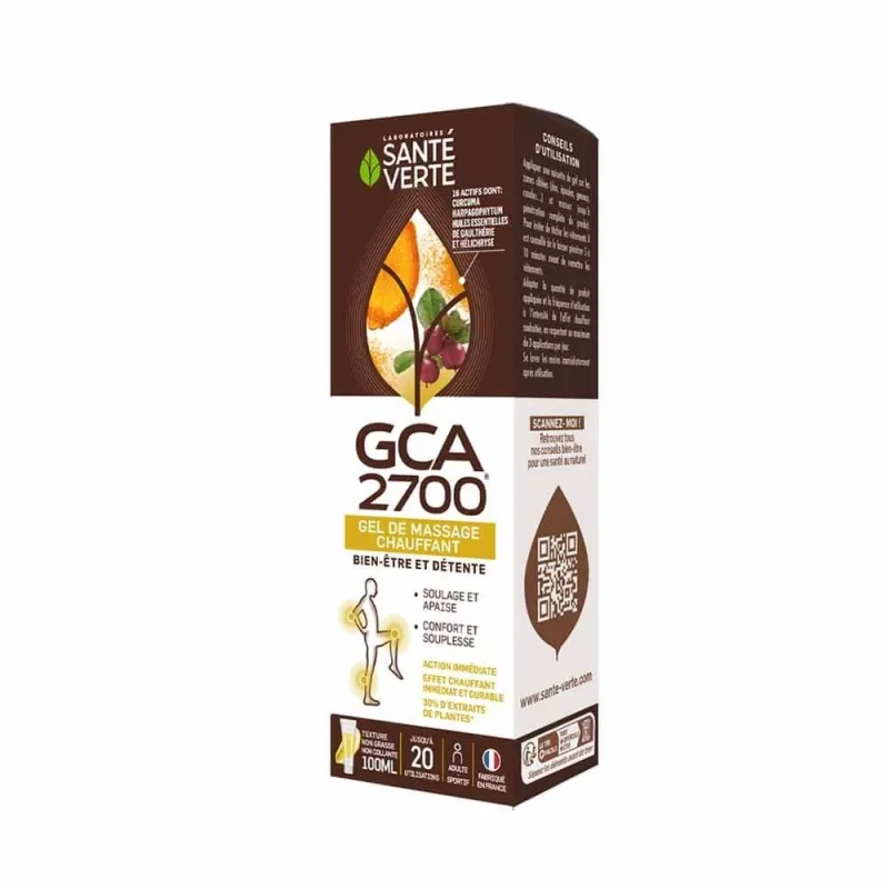 Sante Verte GCA 2700 Gel de masaj cu efect cald 100ml — preț și oferte