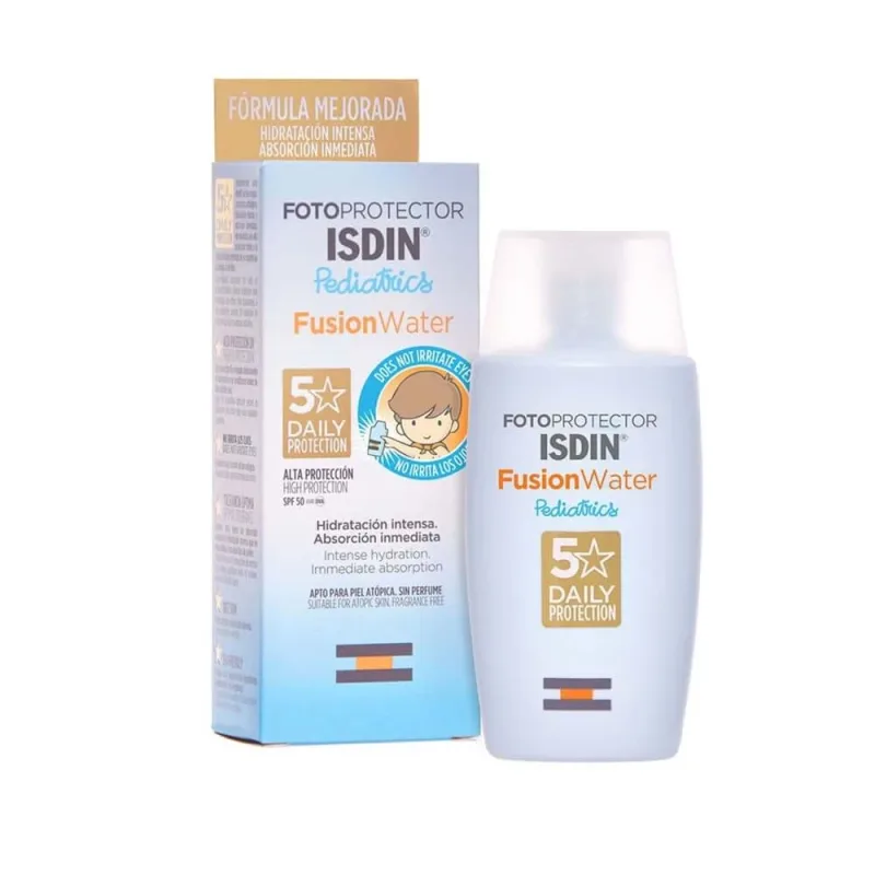 Isdin FusionWater Fotoprotector Pediatrie SPF50+ 50ml Isdinceutics De — preț și oferte
