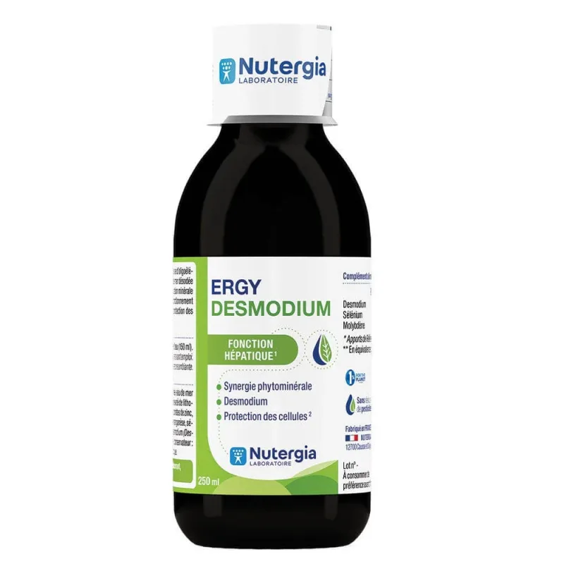 Nutergia Ergidesmodium Funcția hepatică 250ml — preț și oferte