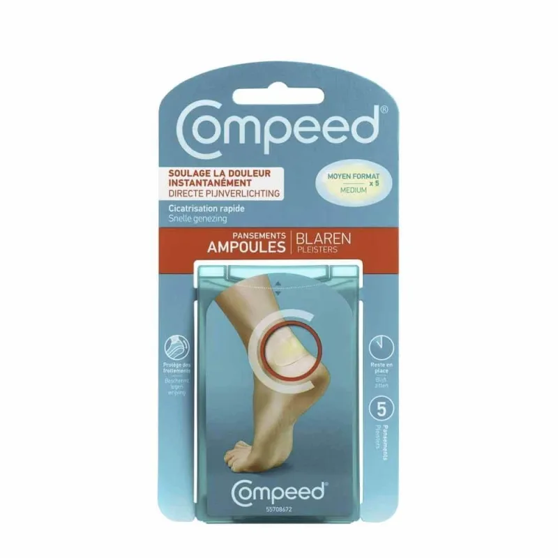 Compeed Plasturi pentru bășici de mărime medie x5 — preț și oferte