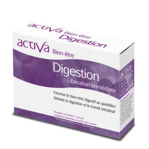 Activa Daily Wellbeing Digestie cu eliberare imediată 30 capsule