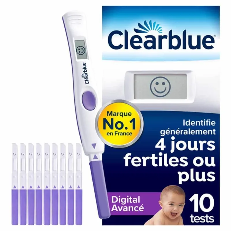 Teste digitale de ovulație Clearblue Advanced, 10 teste, Swiss Precision Diagnostics — preț și oferte