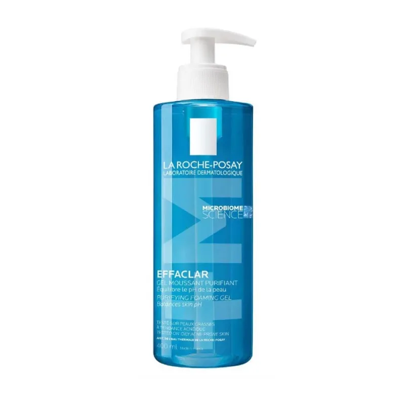 La Roche-Posay Effaclar Gel de curățare a feței Spumă Piele grasă cu tendință acneică 400ml — preț și oferte