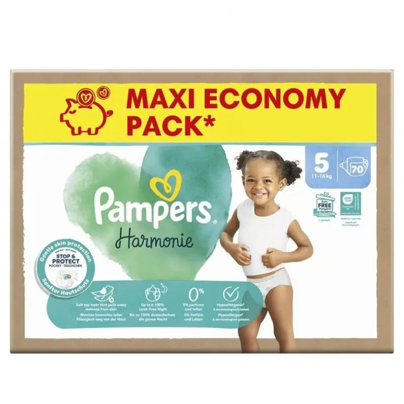 Pampers Harmonie Divani mărimea 5 11-16 kg x70 — preț și oferte