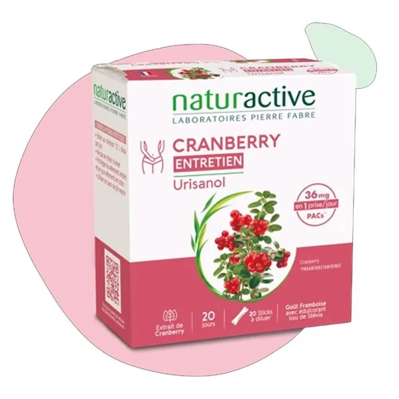 Naturactive Urisanol Cranberry 20 pliculețe — preț și oferte