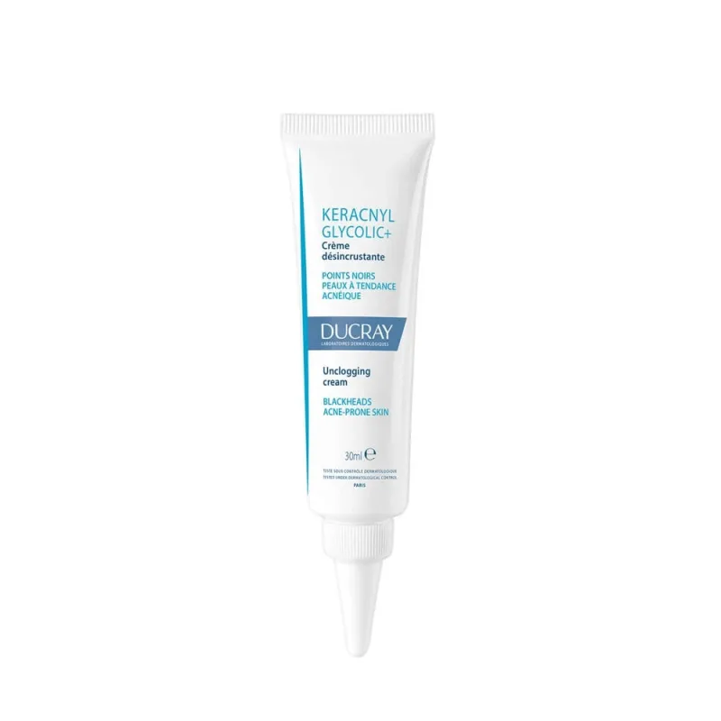 Ducray Keracnyl Cremă purifiantă - coșuri și puncte negre Glycolic+ 30ml — preț și oferte