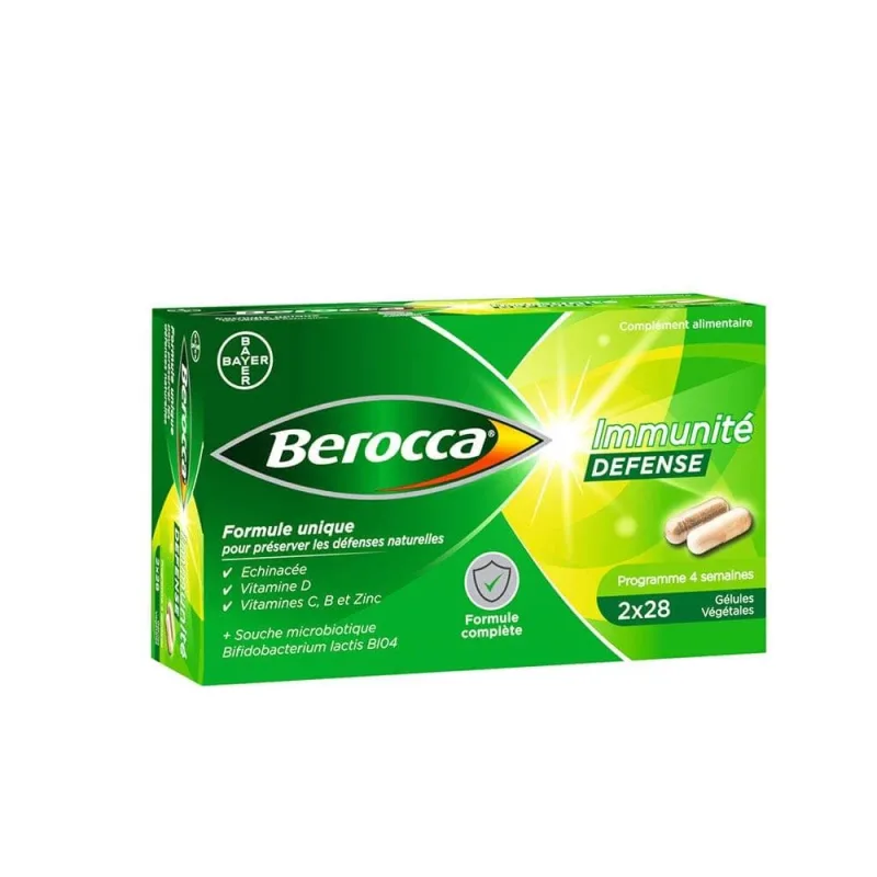 Bayer Berocca Apărarea imunității 2x28 capsule — preț și oferte