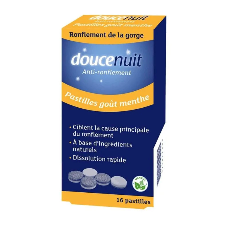Doucenuit Goût menthe comprimate anti-sforăit x16 — preț și oferte