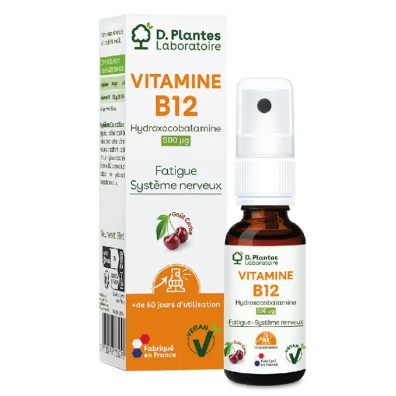 D. Plantes Vitamine B12 Spray 20mll — preț și oferte