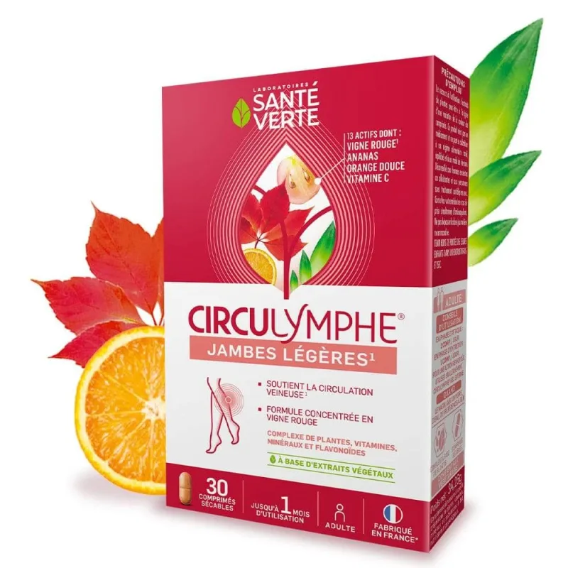 Sante Verte Circulymphe Light Legs 30 comprimate — preț și oferte