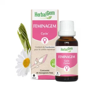 Herbalgem Bourgeons Ciclul menstrual Feminagem 30ml