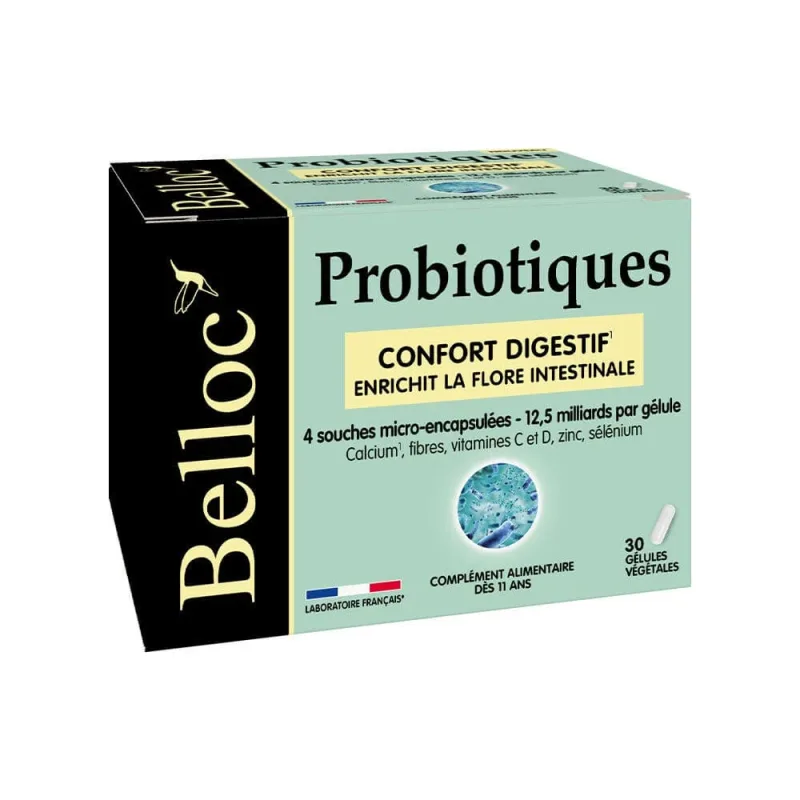 Belloc Probiotice Confort digestiv x30 capsule vegetariene — preț și oferte