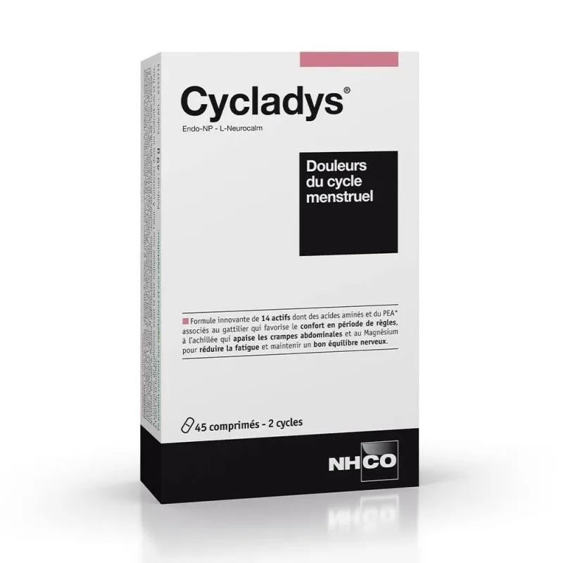 Nhco Nutrition Cycladics Ciclul menstrual 45 comprimate — preț și oferte