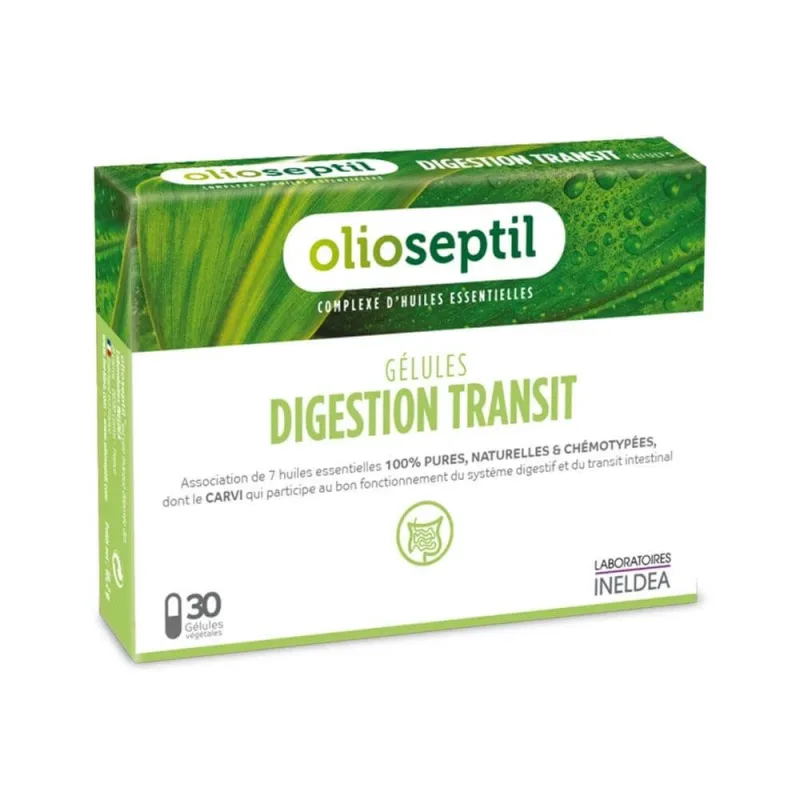 Olioseptil Digestion Transit 30 Gelule Lab. Ineldea — preț și oferte