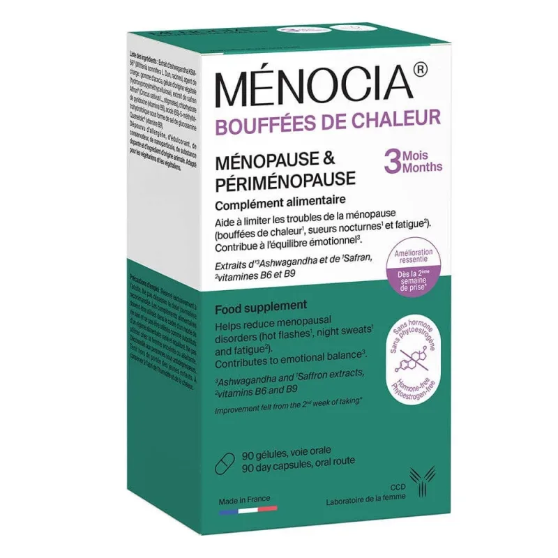 Ccd Menocia Bufeuri menopauză și perimenopauză 90 capsule Laboratoire Ccd — preț și oferte