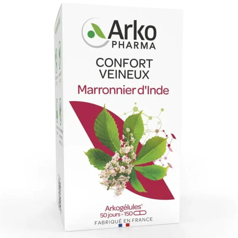 Arkopharma Arkocapsule Comfort Vein Horse Chestnut Organic 150 Capsule — preț și oferte
