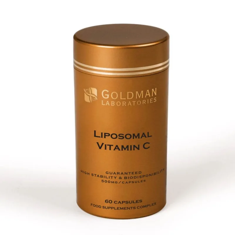 Goldman Laboratories Vitamina C lipozomală 60 Capsule 500mg — preț și oferte