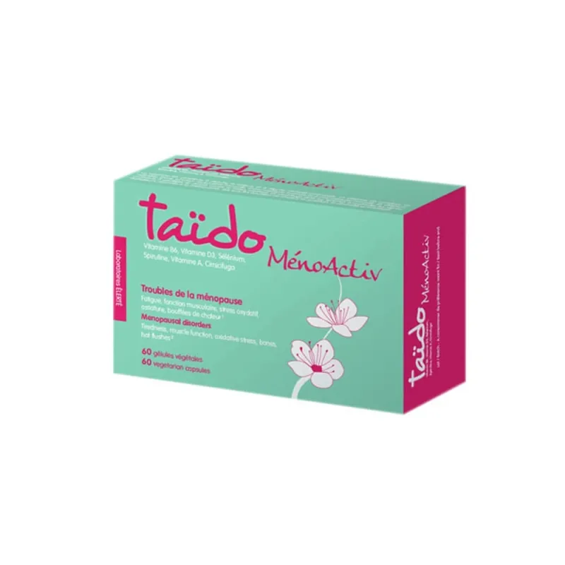 Taïdo MenoActiv Tulburări ale menopauzei 60 capsule vegetariene — preț și oferte