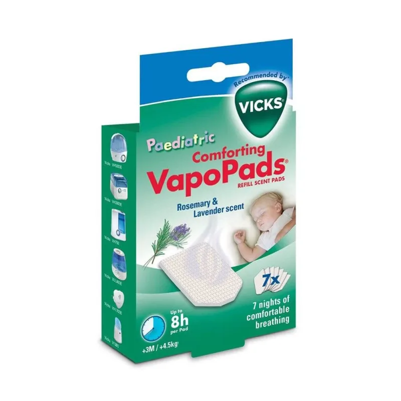 Vicks Vbr7 Reîncărcare Vapopads Abur Lavandă și Rozmarin x7 — preț și oferte