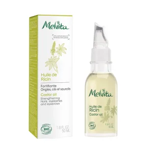 Melvita Ulei de ricin organic fortificant pentru unghii, gene și sprâncene 50ml