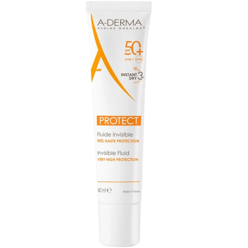 ADerma Protect Fluid SPF50+ pentru fata, 40 ml — preț și oferte