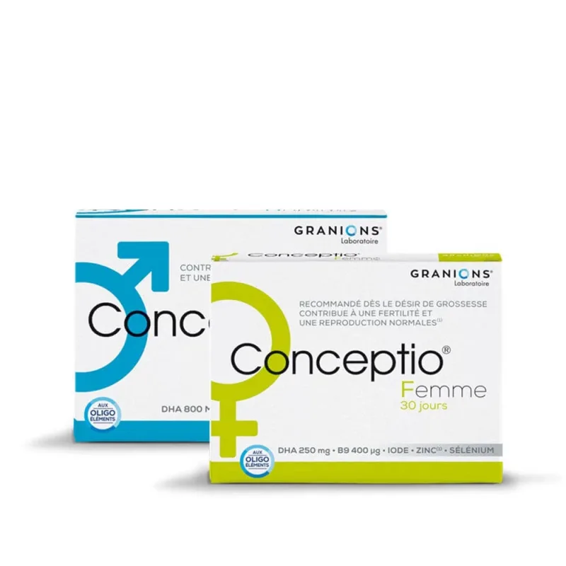 Granions Concepție masculină + Concepție feminină — preț și oferte