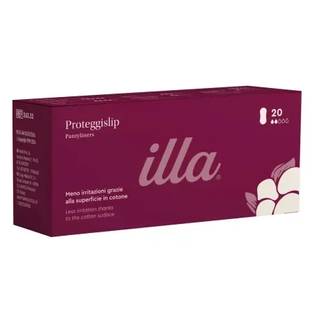 Absorbante bumbac zilnice, 2 picaturi, Illa, 20 bucati Origomedical — preț și oferte