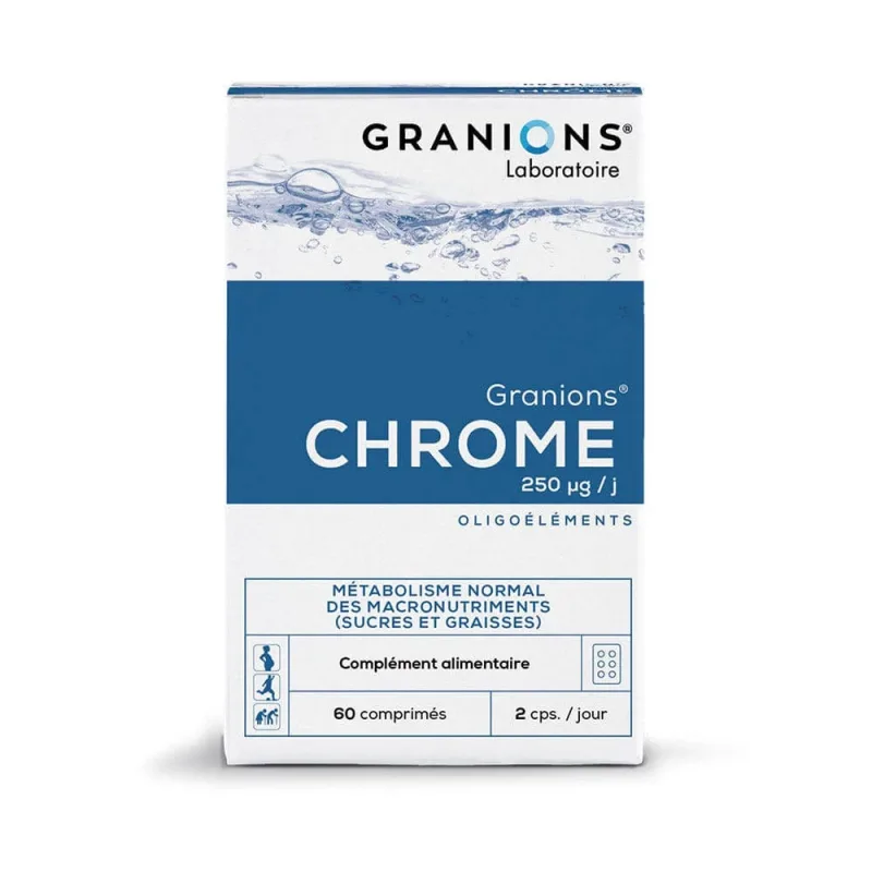 Granions Crom 250µg 60 comprimate — preț și oferte