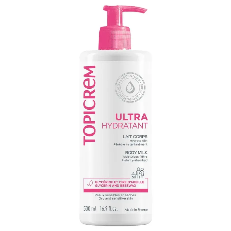 Topicrem Ultra-Hydratant Lapte de corp ultrahidratant pentru piele sensibilă și uscată Peaux Sensibles Et Seches 1L — preț și oferte