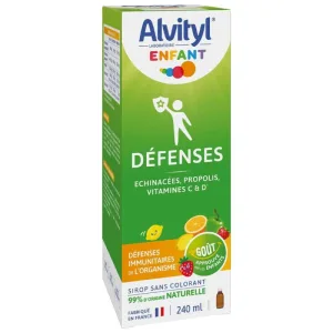 Sirop de apărare imunitară Alvityl Copii cu aromă de tutti frutti, 240 ml, Urgo Healthcare