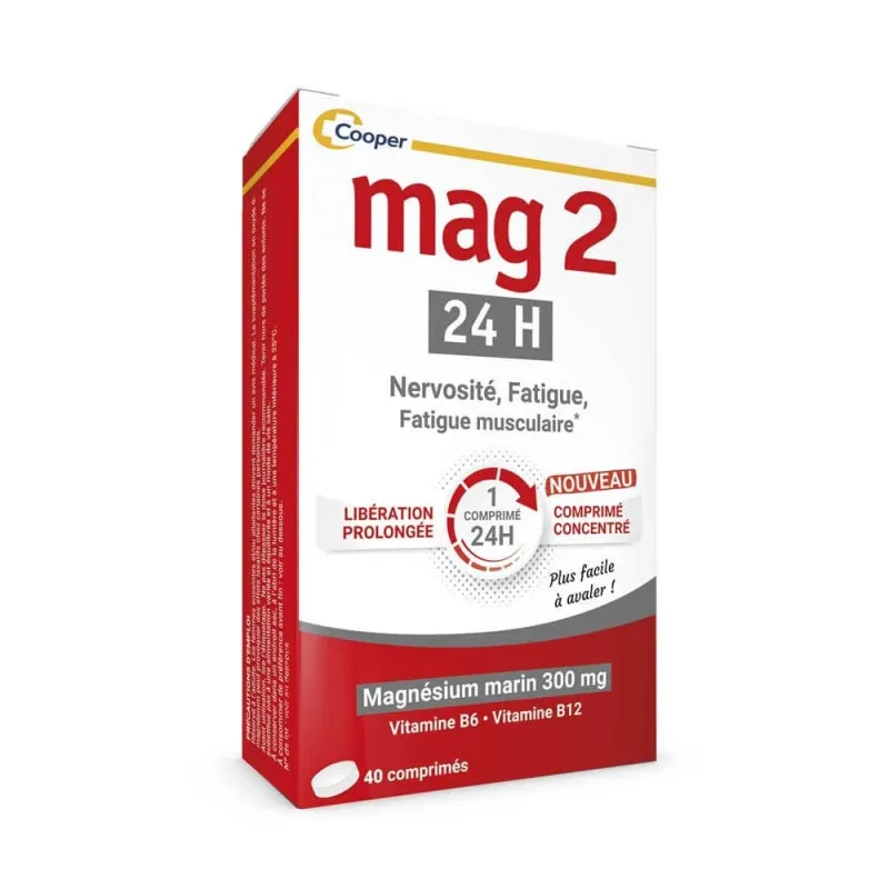Mag 2 24h Magneziu marin 40 de tablete — preț și oferte