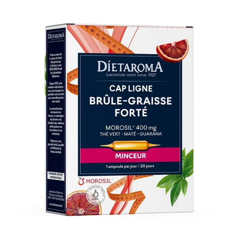 Arzător de grăsimi Dietaroma Capligne Forté 20 fiole Laboratoires Dietaroma — preț și oferte