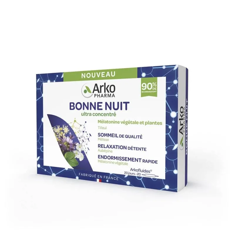 Arkopharma Arkofluid Night 20 fiole x10ml — preț și oferte