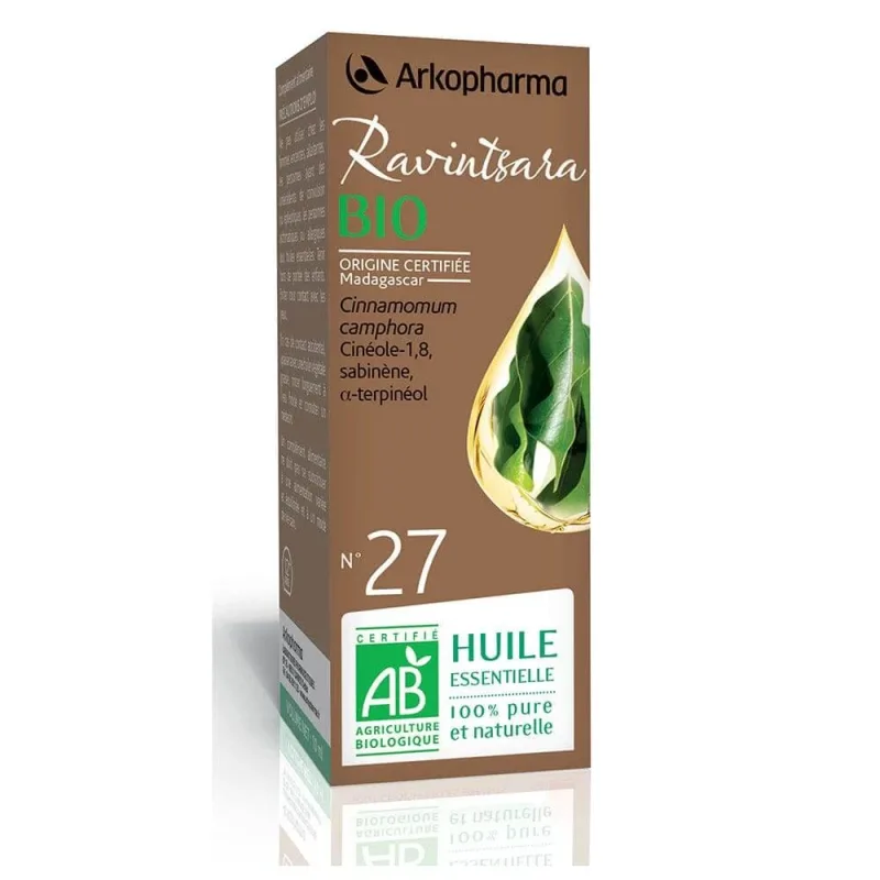 Arkopharma Arkoessentiel Huile Essentielle N°27 Ravintsara (cinnamomum camphora) 5ml — preț și oferte