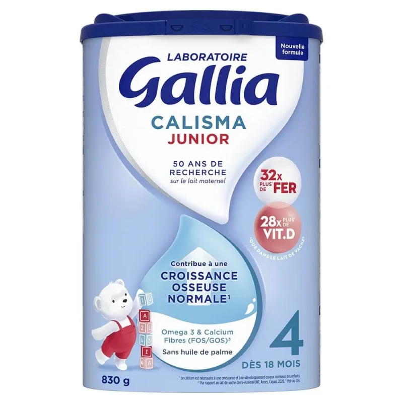 Gallia Junior 4 Lapte praf de la 18 luni 830g — preț și oferte