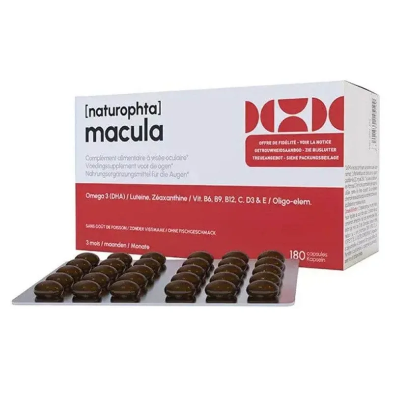 Horus Pharma Naturophta Macula 180 Capsule — preț și oferte