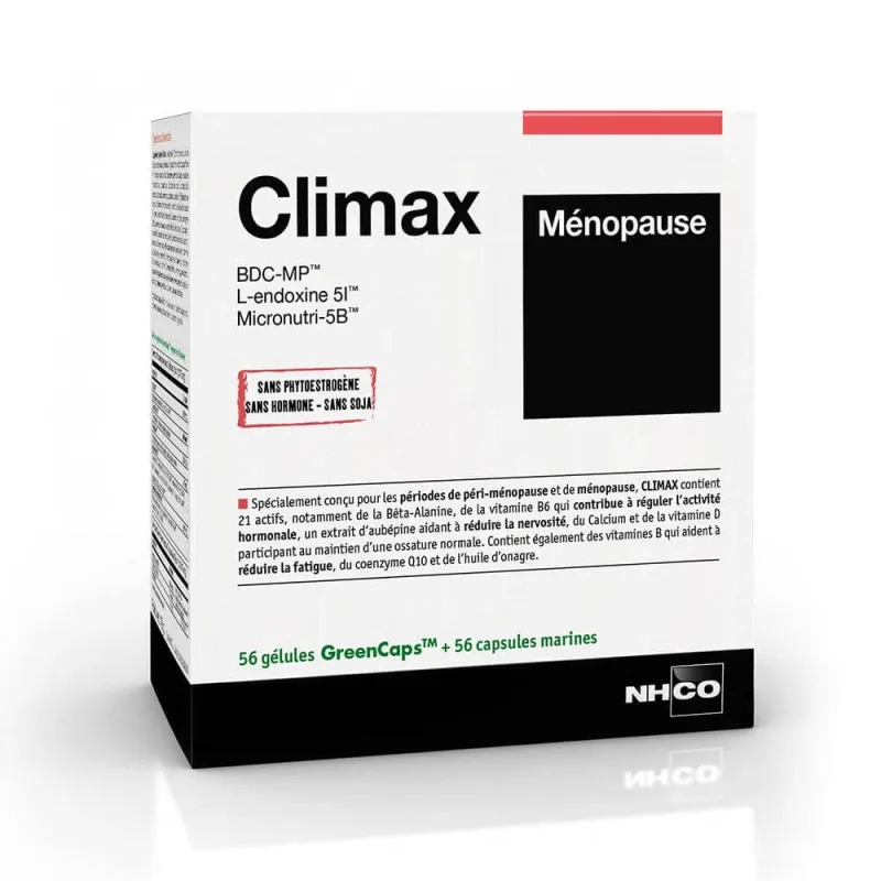 Nhco Nutrition Climax Menopauză 56 geluri + 56 capsule — preț și oferte