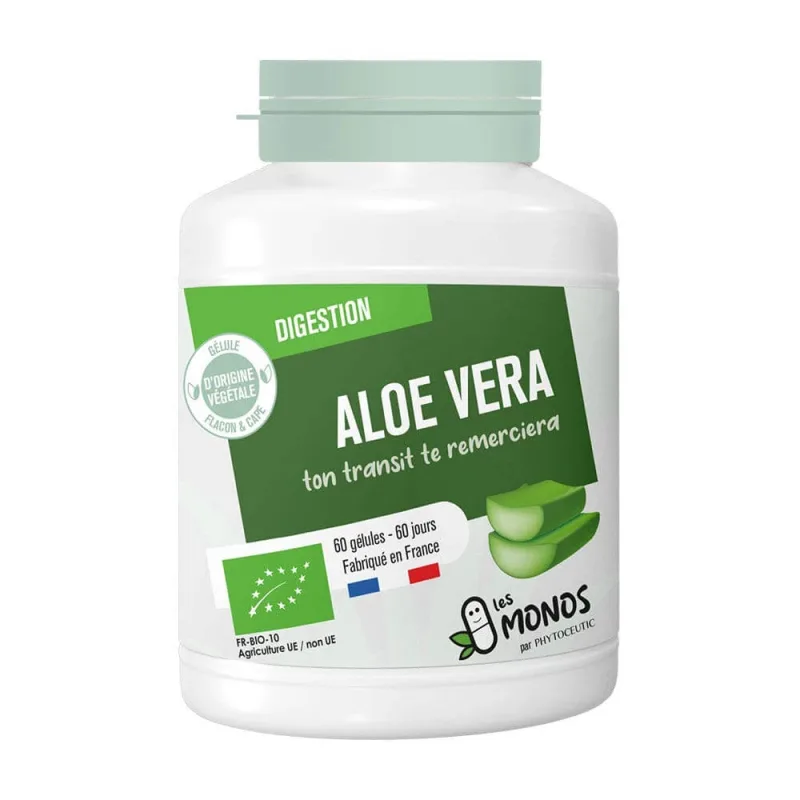 Phytoceutic Les Monos Digestion Organic Aloe Vera 60 capsule — preț și oferte