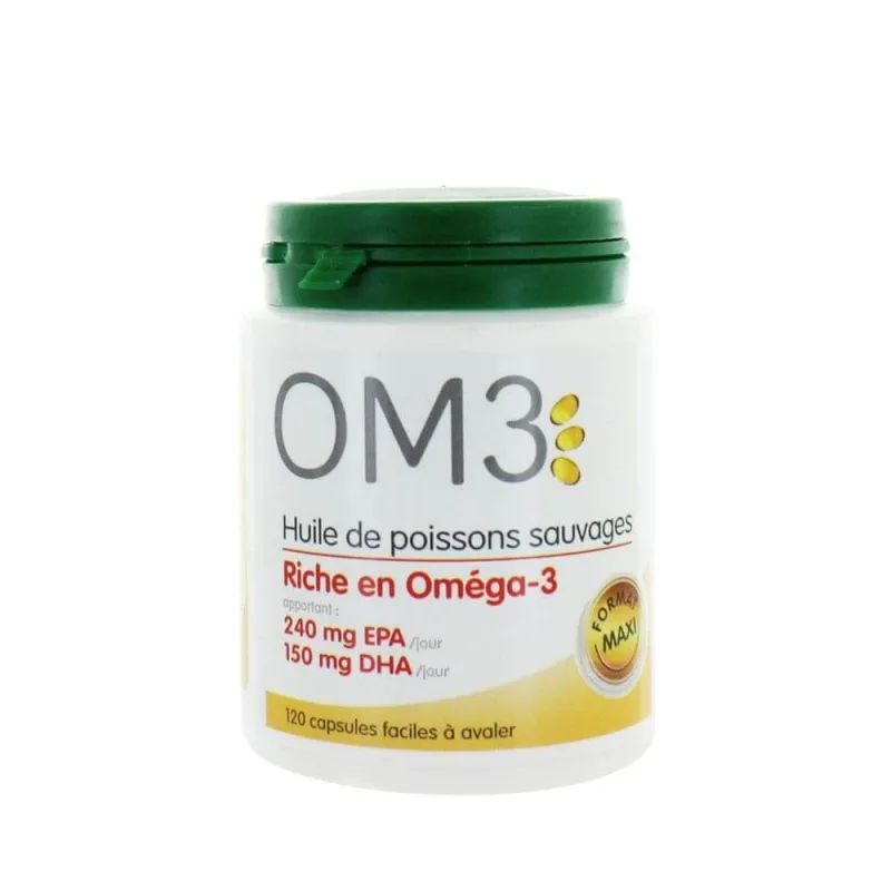 OM3 Ulei de pește sălbatic 120 capsule — preț și oferte