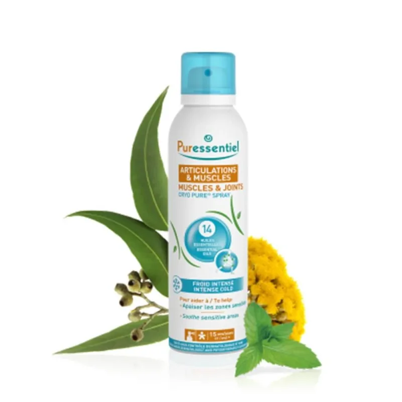 Puressentiel Spray pentru articulații și mușchi Cryo Pure Froid Intense 150 ml — preț și oferte