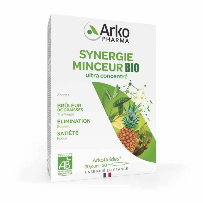 Arkopharma Arkofluids Organic Slimming Synergy 20 bulbi — preț și oferte