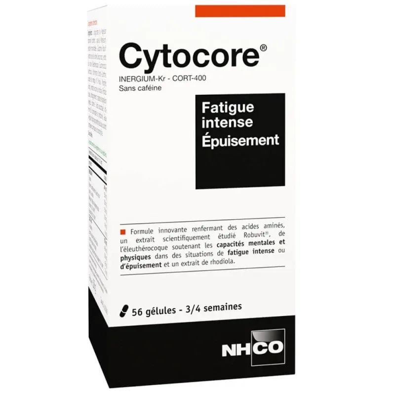 Nhco Nutrition Cytocore Oboseală intensă Epuisement 56 Capsule — preț și oferte
