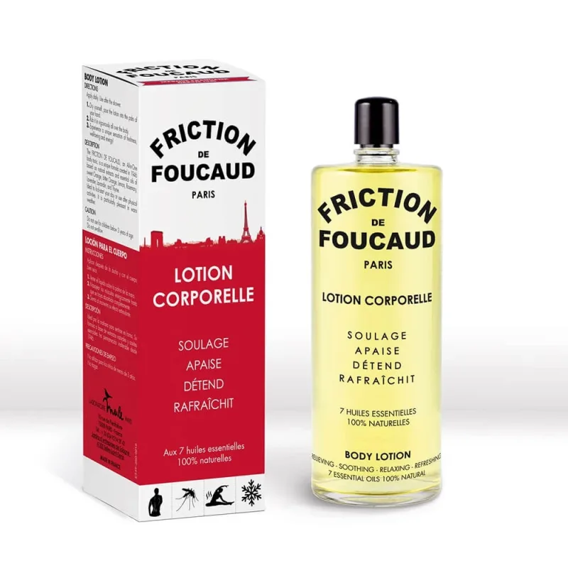 Loțiune de corp Foucaud cu 7 uleiuri esențiale 500ml — preț și oferte