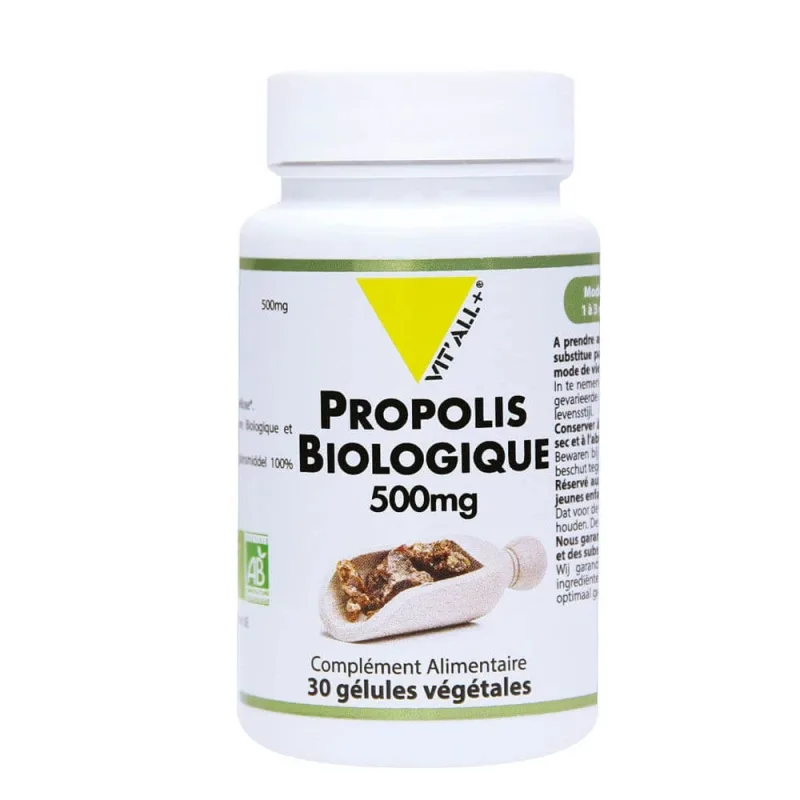 Vit'All+ Propolis Bio 30 Capsule 500mg — preț și oferte