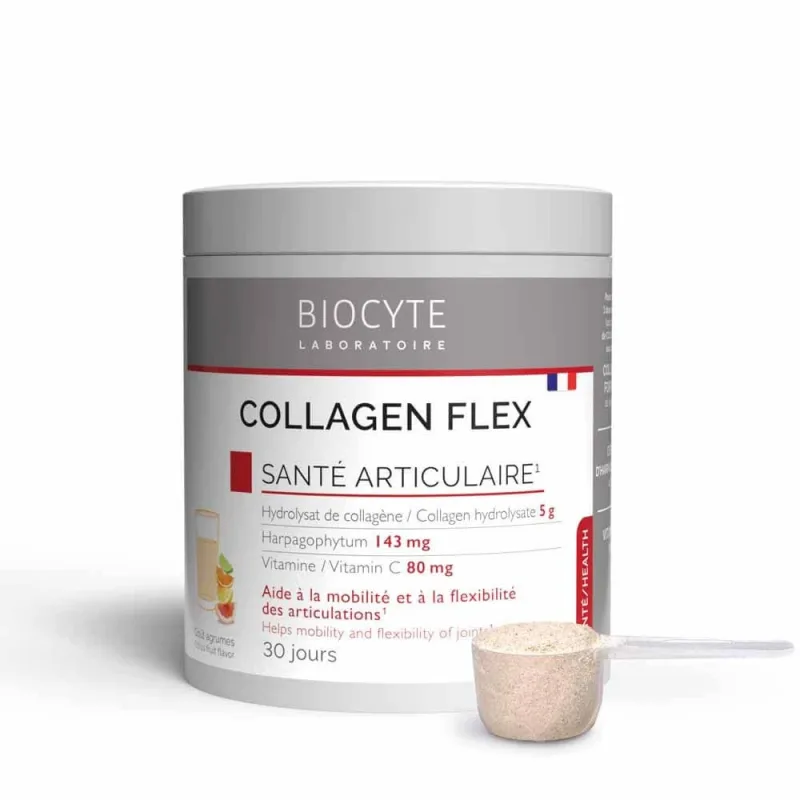 Biocyte Sănătate Colagen Flex 30x8g Goût Agrumes 240g — preț și oferte