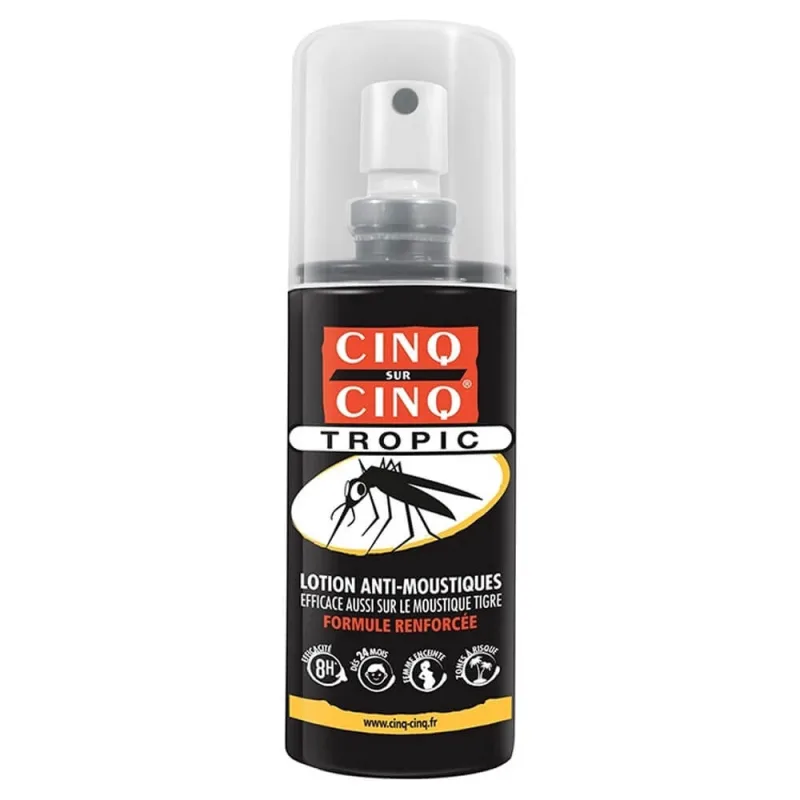 Cinq Sur Loțiune anti-țânțari tropic adulți și copii 100ml Cinq Sur Cinq — preț și oferte
