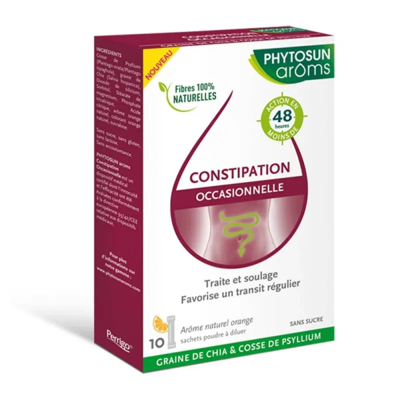 Phytosun Aroms Constipație ocazională Aroma naturală de portocale x10 pliculețe — preț și oferte