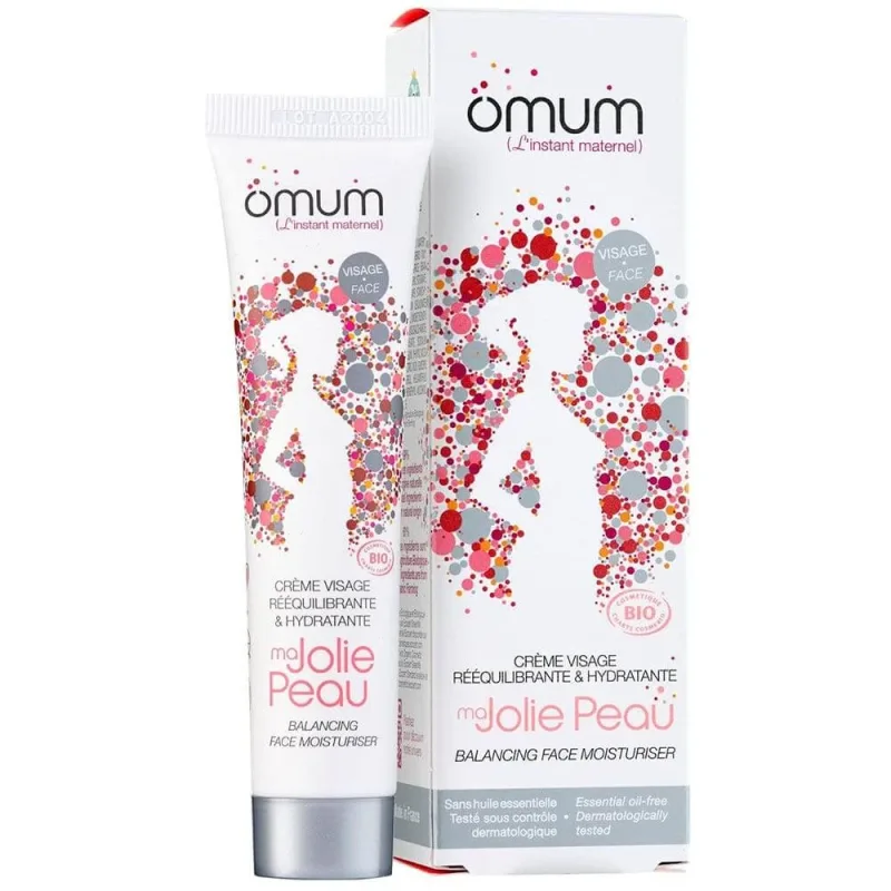 Omum Cremă de față hidratantă și echilibrantă Bio Ma Jolie Peau 40ml — preț și oferte