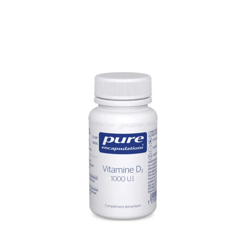 Pure Encapsulations Vitamina D3 60 capsule — preț și oferte